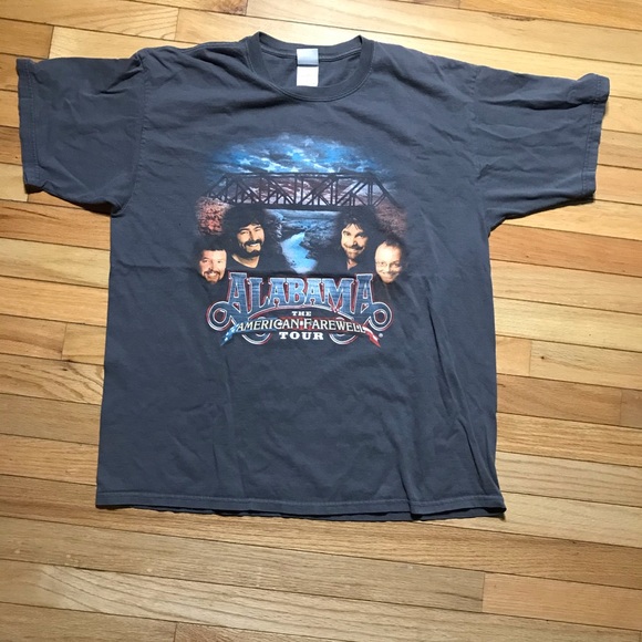Alabama American Farewell Tour XL T-SHIRT - Picture 1 of 3